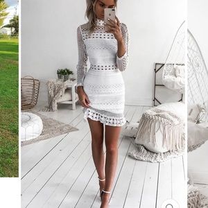 Two Sisters Lace Dress